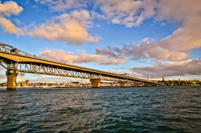 Auckland Water Taxis vessel on the harbour